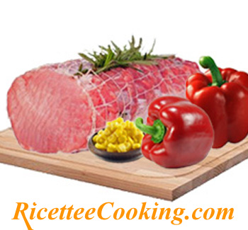 Arrosto di maiale con peperoni